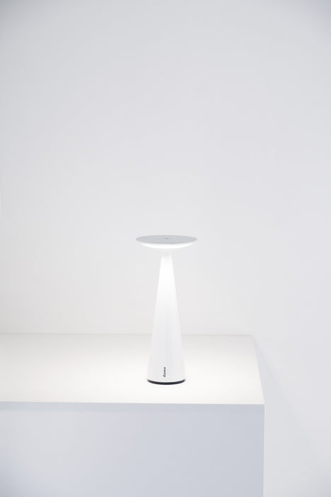 Zafferano LD0610B3 LED Table Lamp, White
