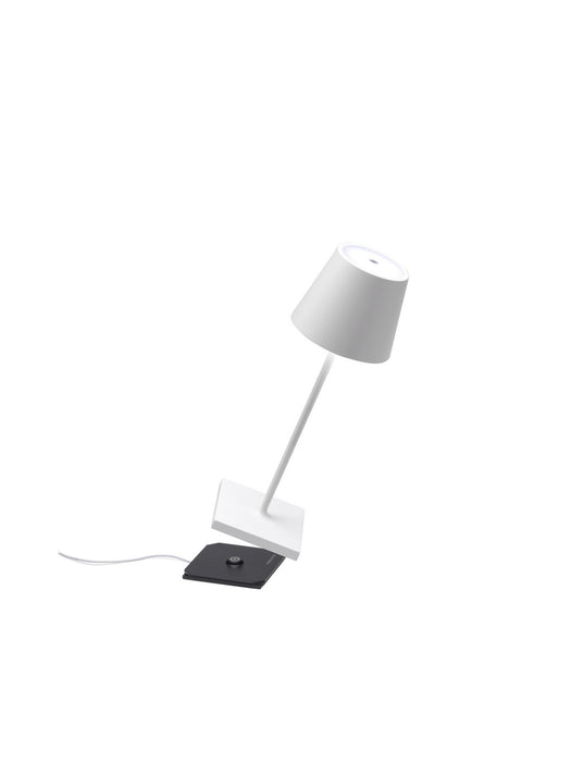 Zafferano LD0320B4 LED Table Lamp, White