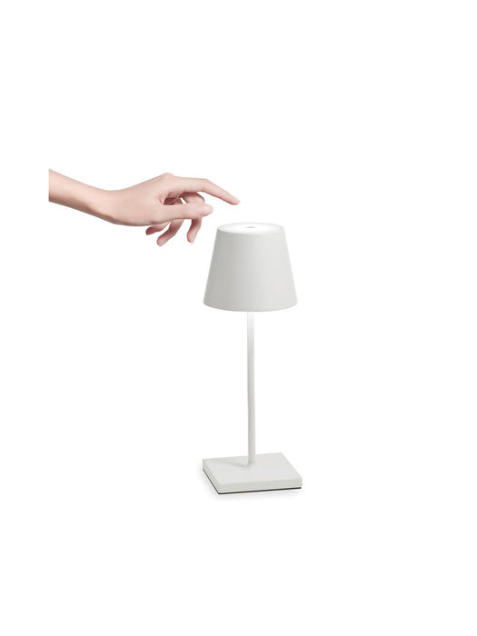 Zafferano LD0320B4 LED Table Lamp, White