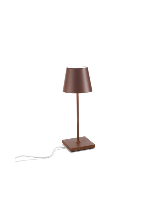 Zafferano LD0320R4 LED Table Lamp, Rust