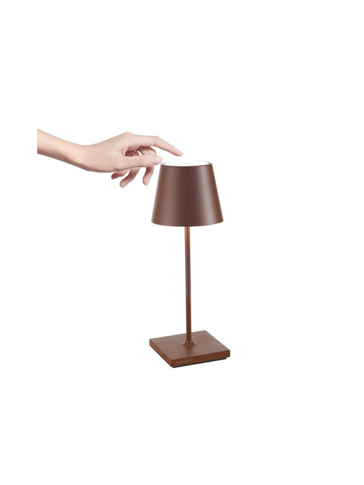 Zafferano LD0320R4 LED Table Lamp, Rust