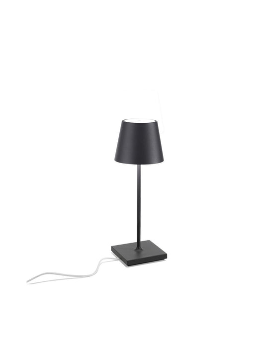Zafferano LD0320N4 LED Table Lamp, Dark grey
