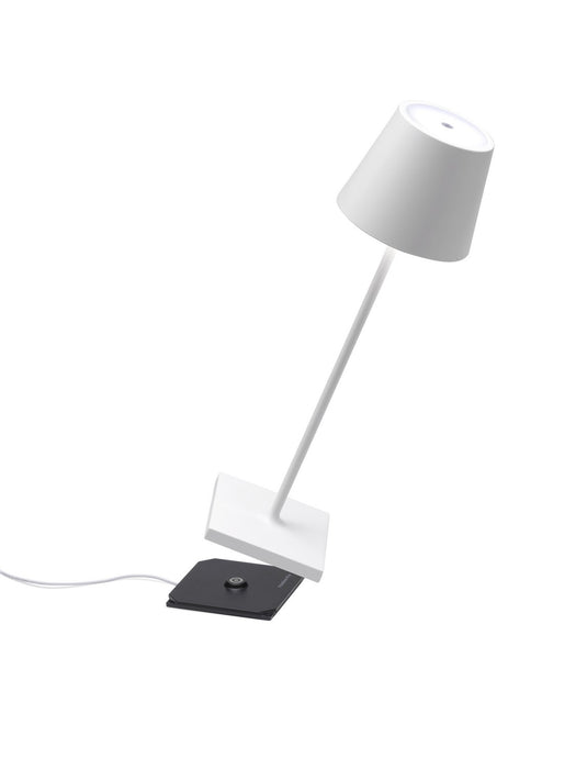 Zafferano LD0340B4 LED Table Lamp, White
