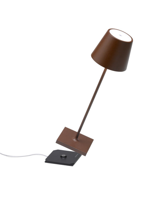 Zafferano LD0340R4 LED Table Lamp, Rust