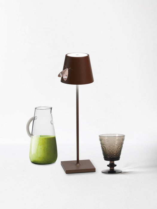 Zafferano LD0340R4 LED Table Lamp, Rust