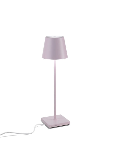 Zafferano LD0340P4 LED Table Lamp, Pink