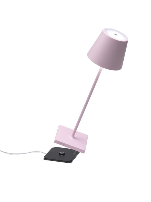Zafferano LD0340P4 LED Table Lamp, Pink