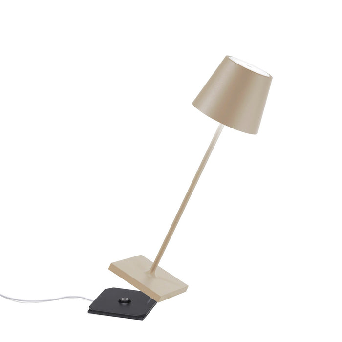Zafferano LD0340S4 LED Table Lamp, Sand