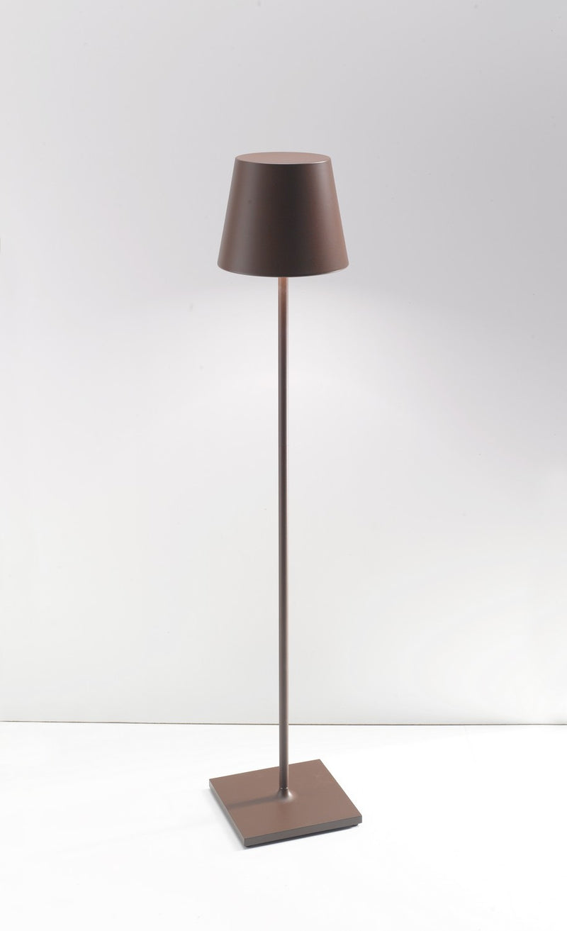 Zafferano LD0360R3 LED Floor Lamp, Rust