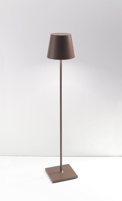 Zafferano LD0360R3 LED Floor Lamp, Rust