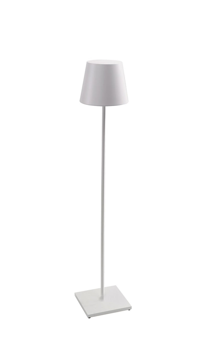 Zafferano LD0360B3 LED Floor Lamp, White