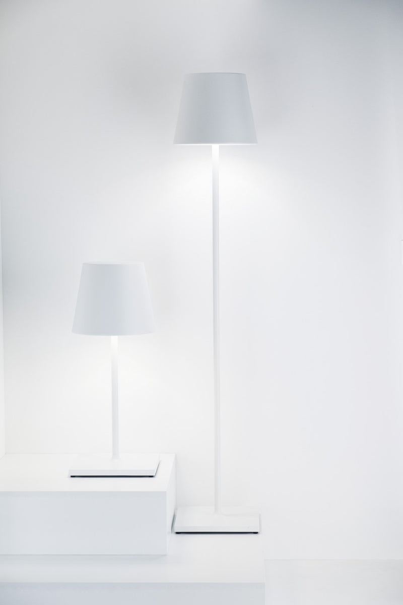 Zafferano LD0360B3 LED Floor Lamp, White