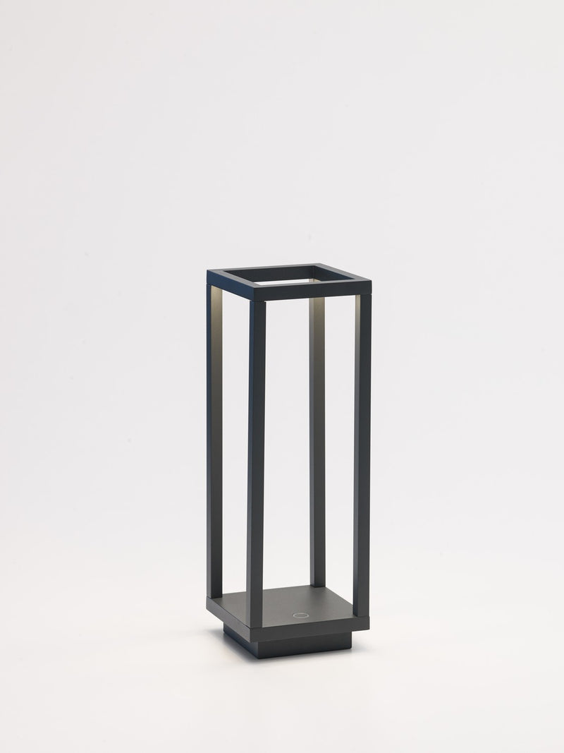 Zafferano LD0258N3 LED Table Lamp, Dark Grey