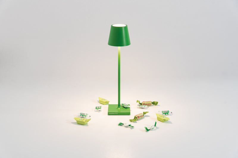 Zafferano LD0490V3 LED Table Lamp, Yellow Green