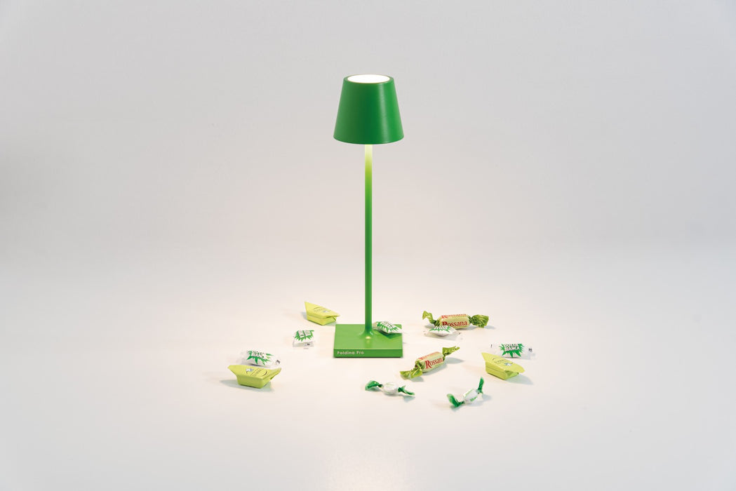Zafferano LD0490V3 LED Table Lamp, Yellow Green