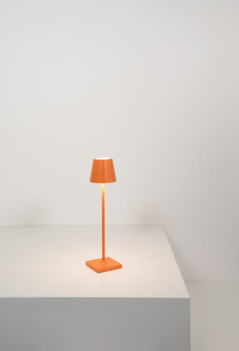 Zafferano LD0490Z3 LED Table Lamp, Light Orange