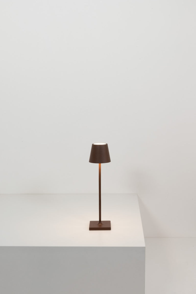 Zafferano LD0490R3 LED Table Lamp, Rust