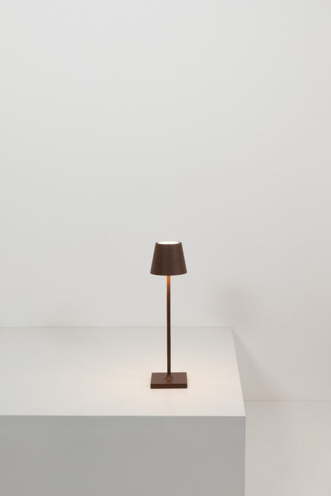 Zafferano LD0490R3 LED Table Lamp, Rust