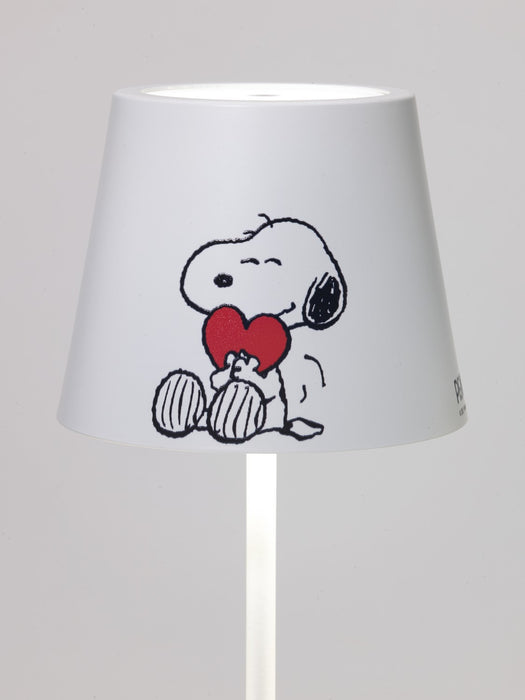 Zafferano LD0340BP2 LED Table Lamp, Heart