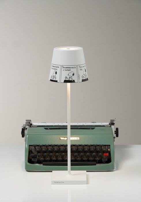 Zafferano LD0340BP4 LED Table Lamp, Strip