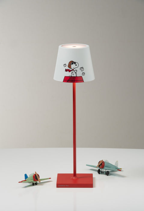 Zafferano LD0340FP1 LED Table Lamp, Aviator