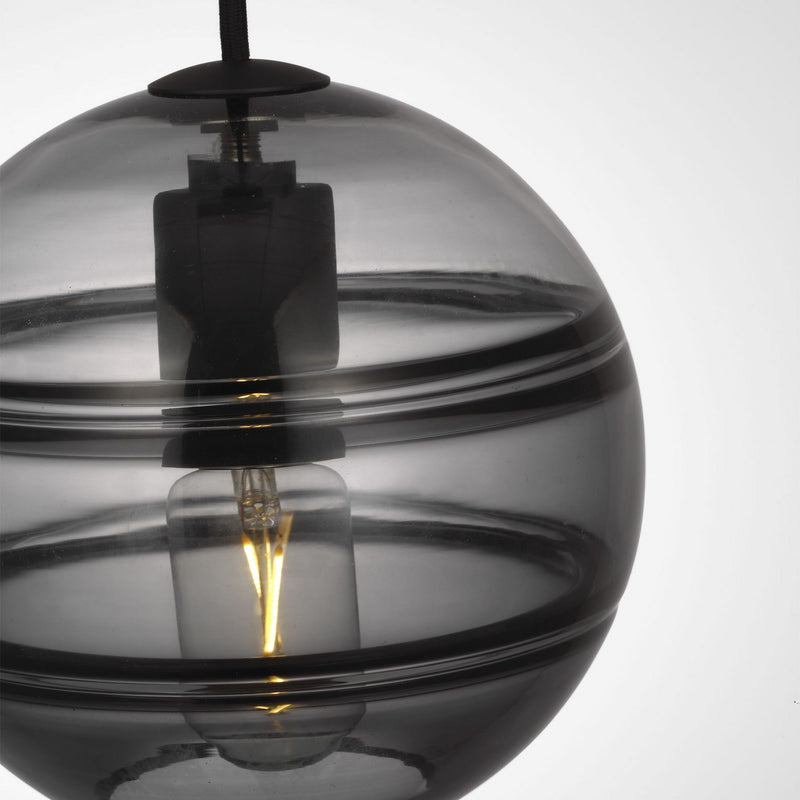 Visual Comfort Modern 700TDSDNGPKB-LED927 LED Pendant, Nightshade Black