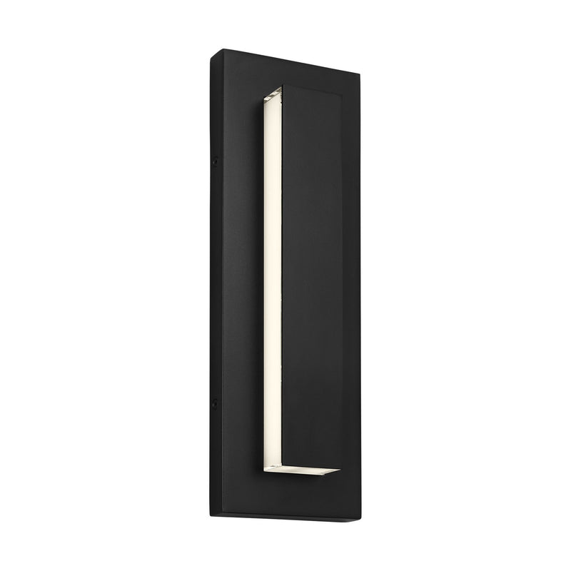 Visual Comfort Modern 700OWASP93015DBUNVS LED Outdoor Wall Mount, Black