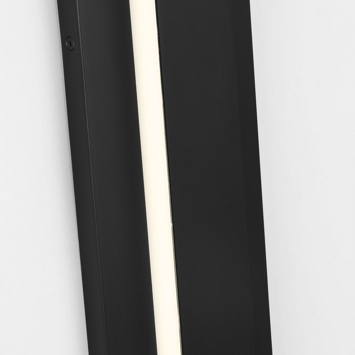 Visual Comfort Modern 700OWASP93015DBUNVS LED Outdoor Wall Mount, Black