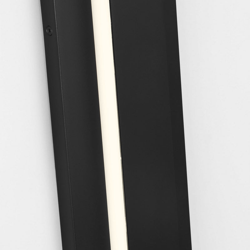 Visual Comfort Modern 700OWASP93015DBUNVSLFSP LED Outdoor Wall Mount, Black