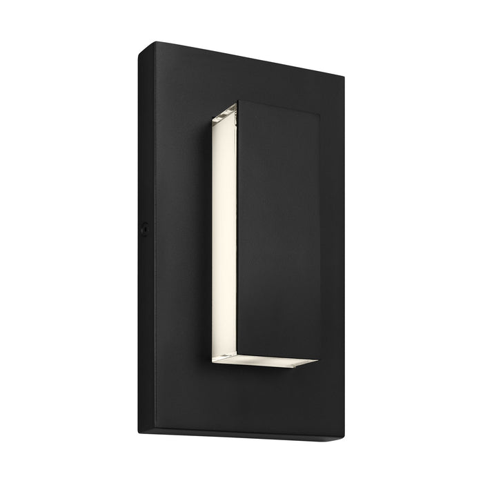 Visual Comfort Modern 700OWASP9308DBUNVS LED Outdoor Wall Mount, Black
