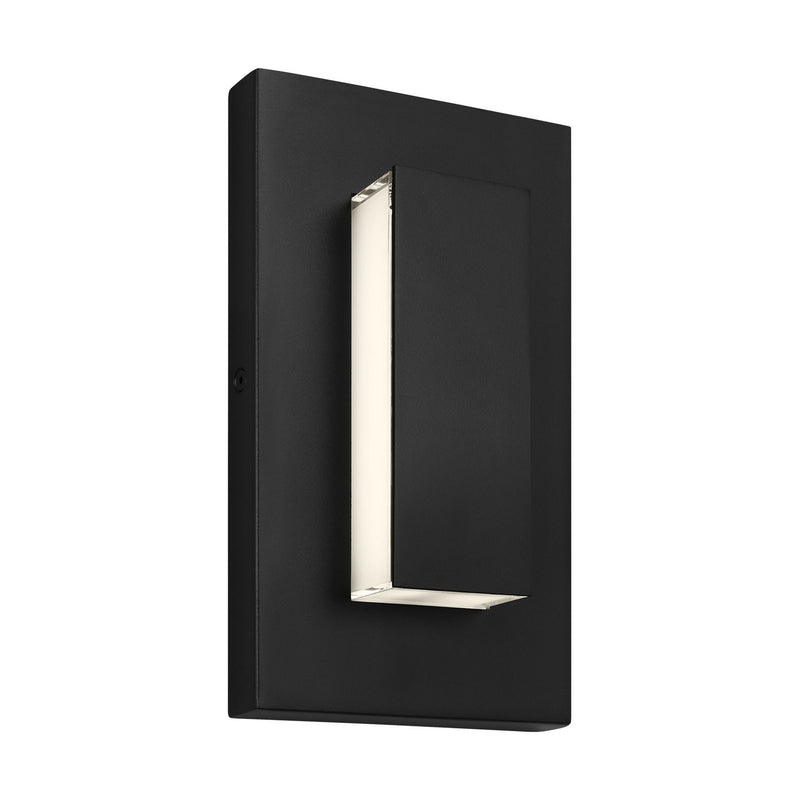 Visual Comfort Modern 700OWASP9308DBUNVSLFSP LED Outdoor Wall Mount, Black
