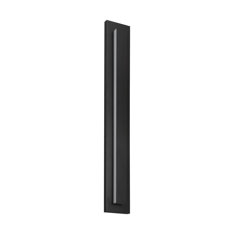Visual Comfort Modern 700OWASP93036DBUNVSLF LED Outdoor Wall Mount, Black