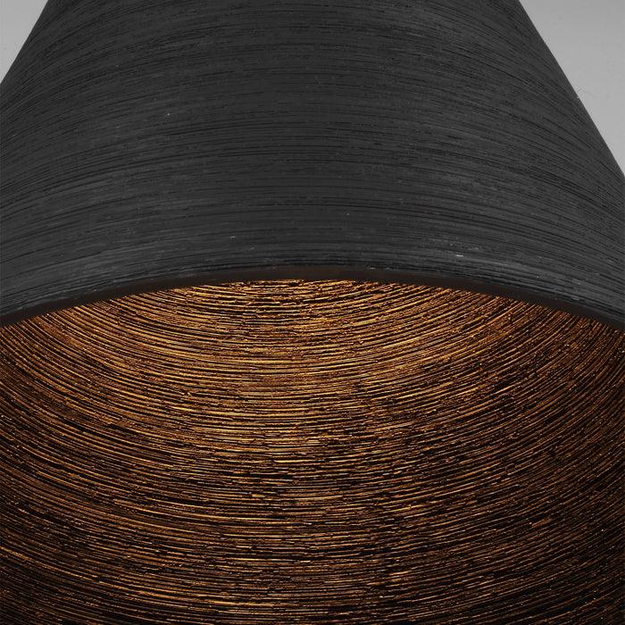 Visual Comfort Modern SLPD12527BNB LED Pendant, Natural Brass