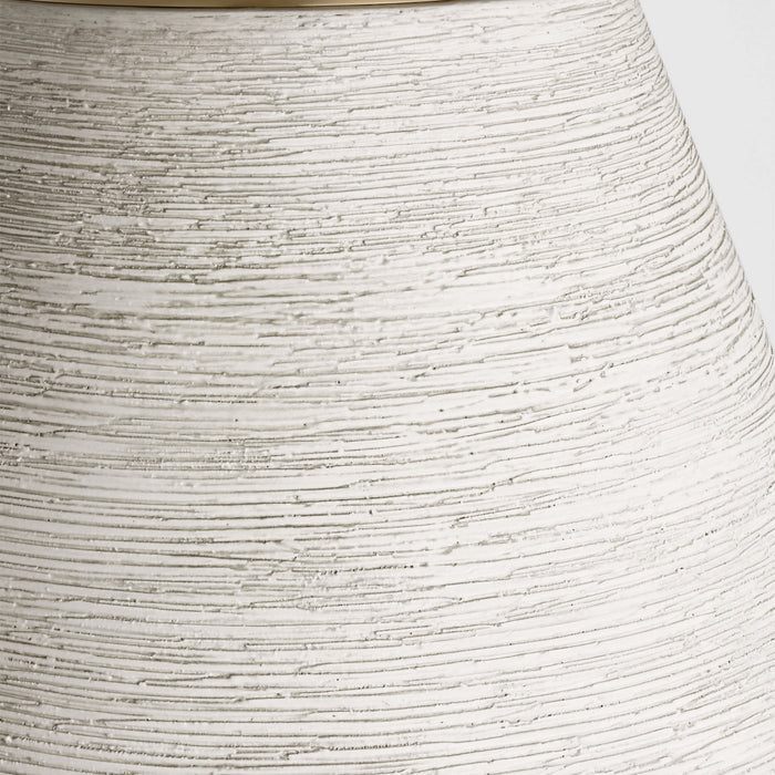 Visual Comfort Modern SLPD12527CRNB LED Pendant, Natural Brass