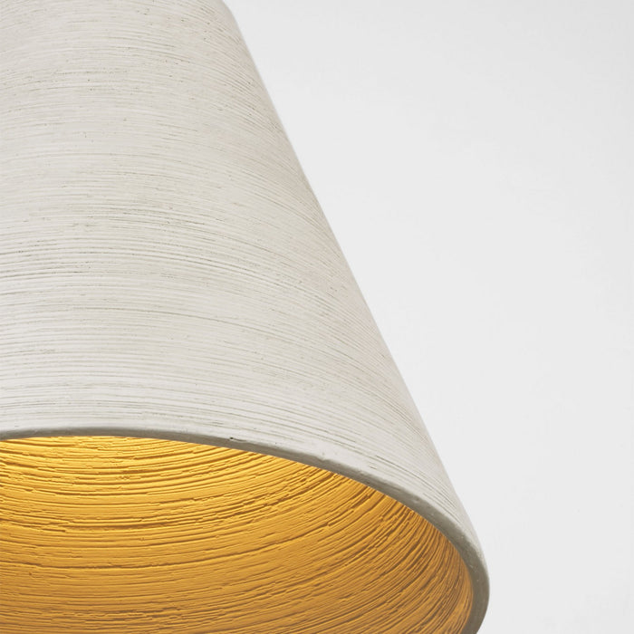 Visual Comfort Modern SLPD12627CRNB LED Pendant, Natural Brass