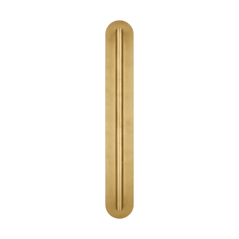 Visual Comfort Modern KWWS21727NB LED Wall Sconce, Natural Brass