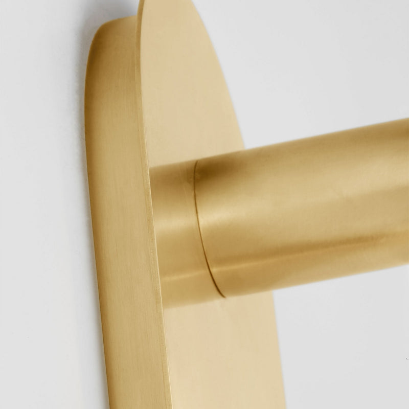 Visual Comfort Modern KWWS21727NB LED Wall Sconce, Natural Brass