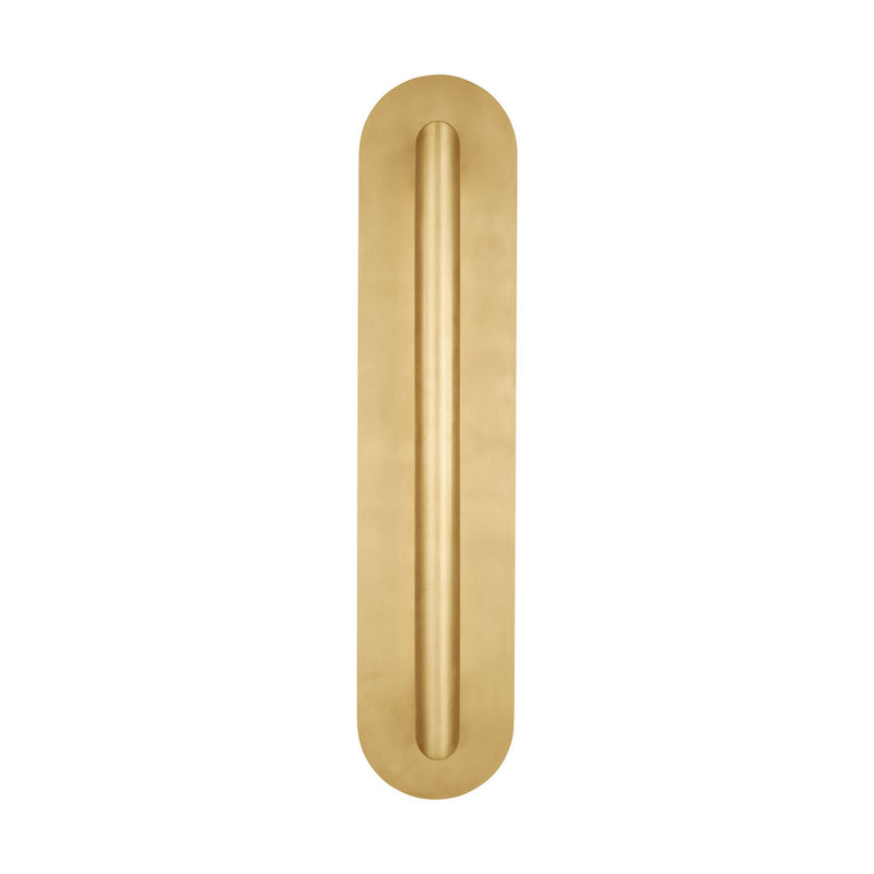 Visual Comfort Modern KWWS21827NB LED Wall Sconce, Natural Brass