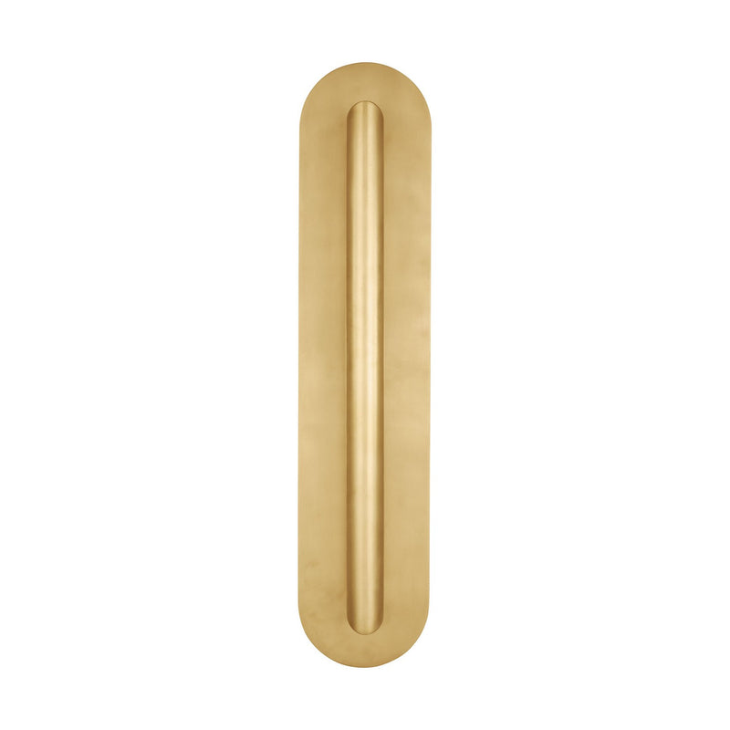 Visual Comfort Modern KWWS21827NB LED Wall Sconce, Natural Brass