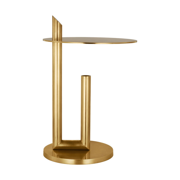 Visual Comfort Modern KWTB22027NB LED Table Lamp, Natural Brass
