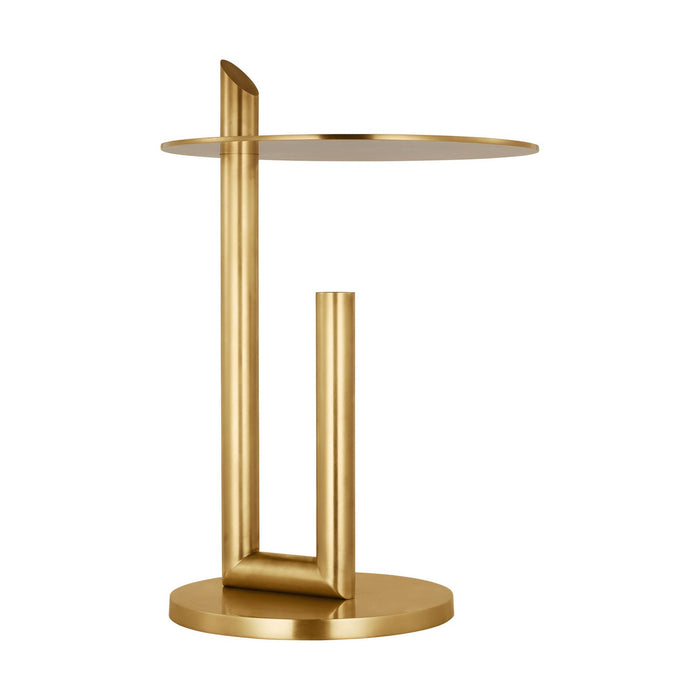 Visual Comfort Modern KWTB22027NB LED Table Lamp, Natural Brass