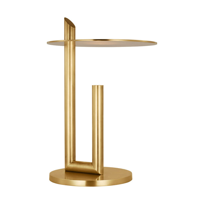 Visual Comfort Modern KWTB22027NB LED Table Lamp, Natural Brass