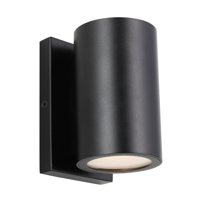 Visual Comfort Modern SLOWS28827B LED Outdoor Wall Mount, Black