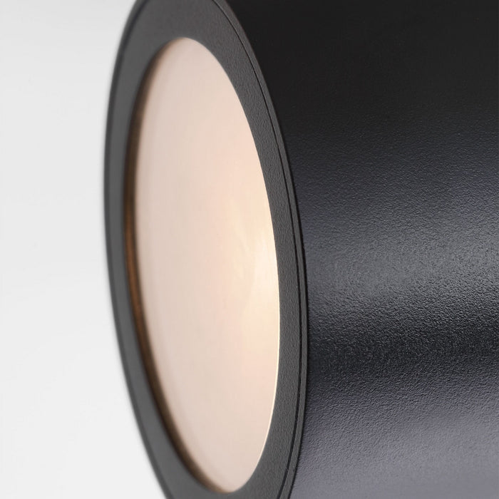 Visual Comfort Modern SLOWS29127B LED Outdoor Wall Mount, Black