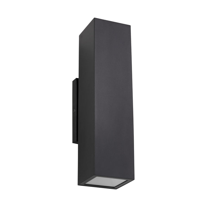 Visual Comfort Modern SLOWS29327B LED Outdoor Wall Mount, Black