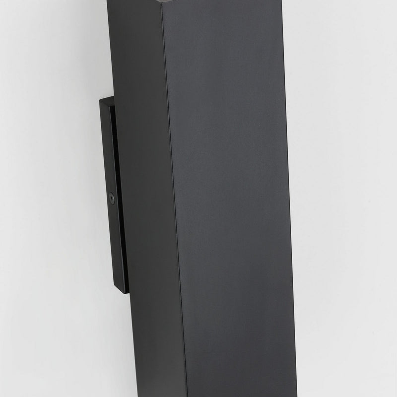 Visual Comfort Modern SLOWS29327B LED Outdoor Wall Mount, Black