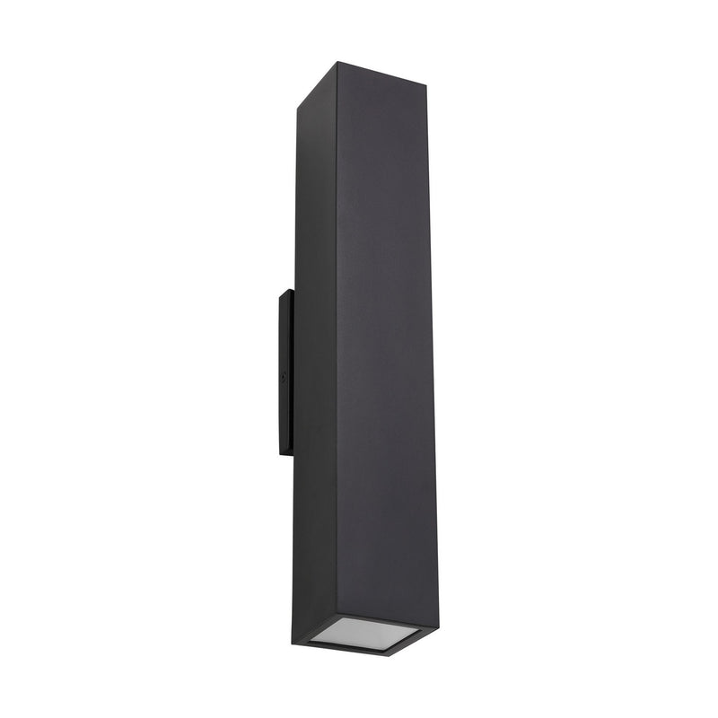 Visual Comfort Modern SLOWS29427B LED Outdoor Wall Mount, Black