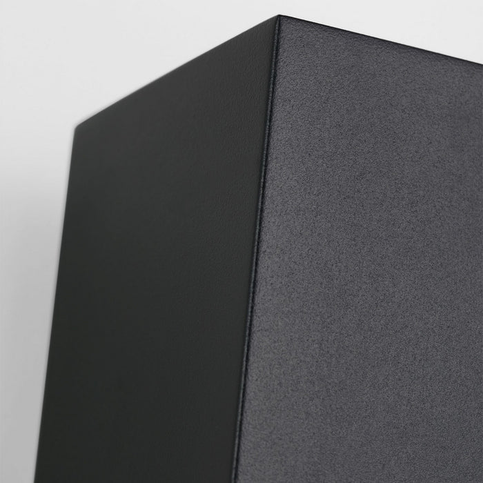 Visual Comfort Modern SLOWS29427B LED Outdoor Wall Mount, Black