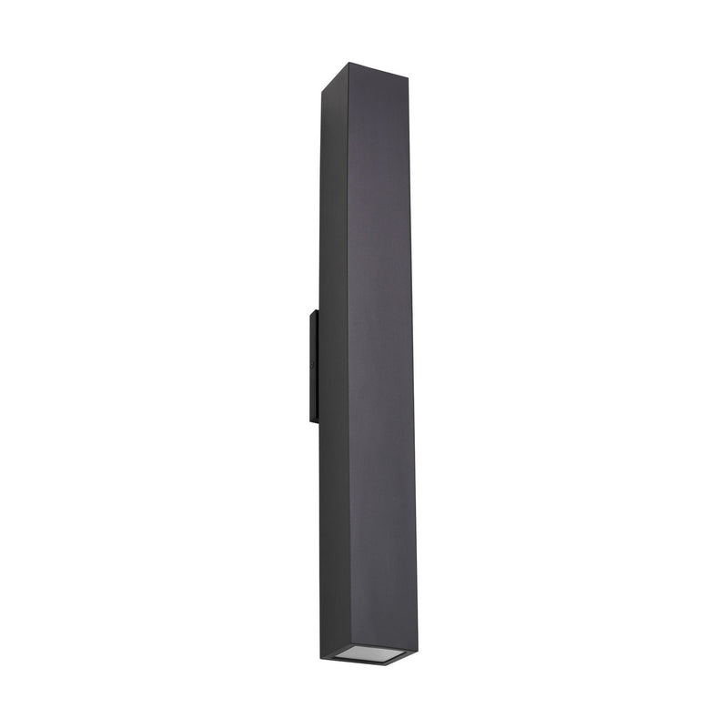 Visual Comfort Modern SLOWS29527B LED Outdoor Wall Mount, Black