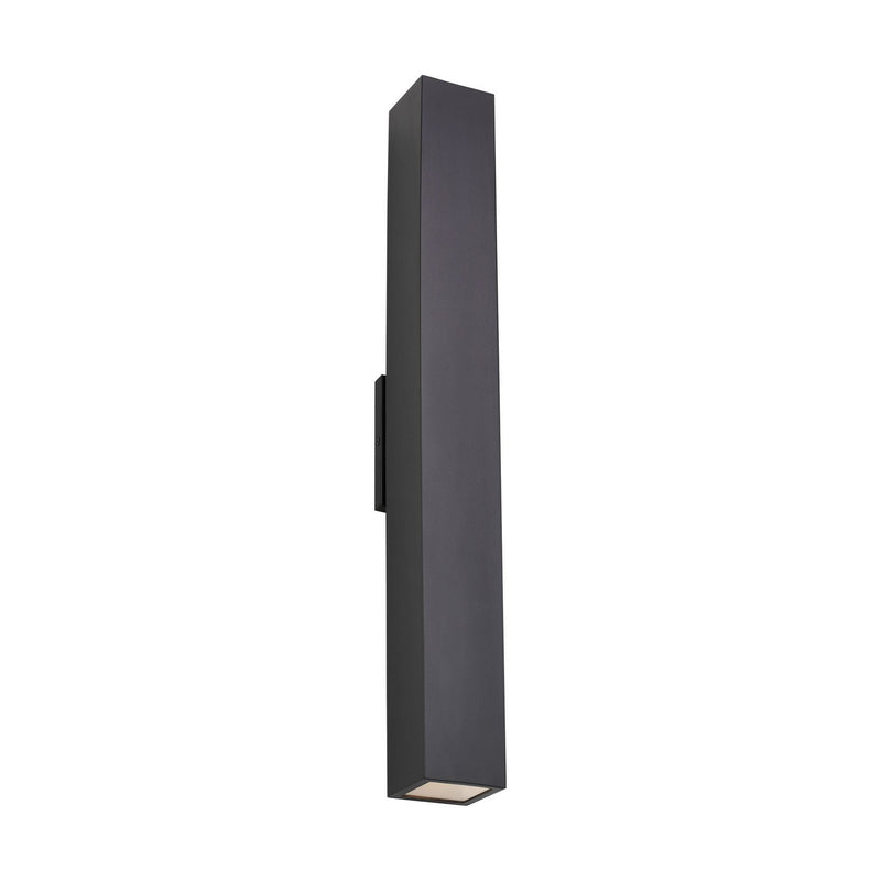 Visual Comfort Modern SLOWS29527B LED Outdoor Wall Mount, Black